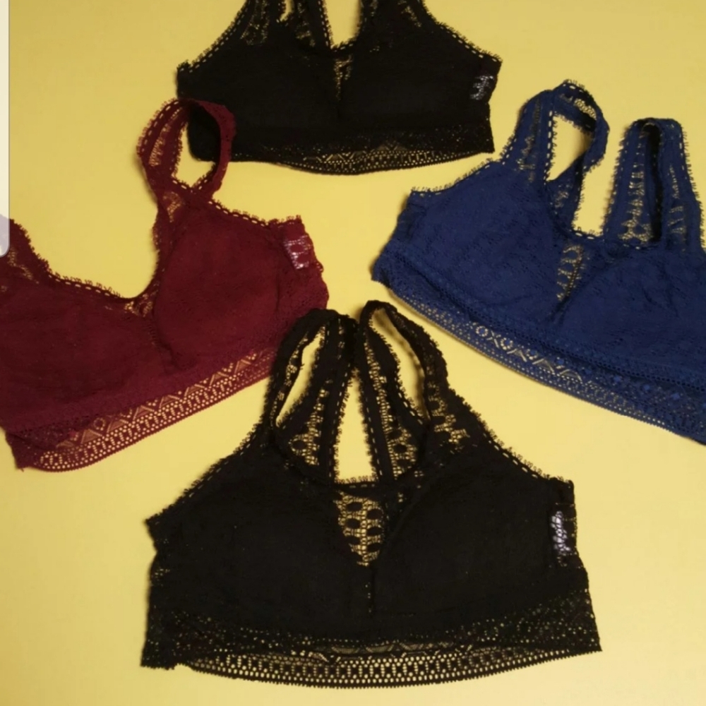 Beautiful Bralette Bundle▪︎4 Like New♡♡♡